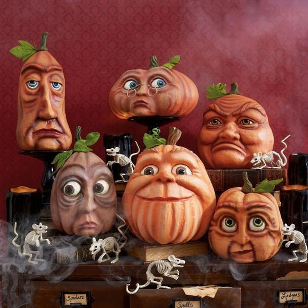 Halloween Expressive Pumpkin Family