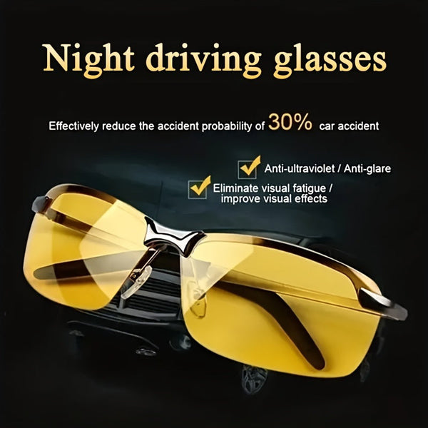 Pro Night Vision Driving Glasses