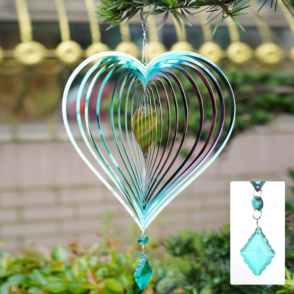 Hanging Wind Spinner,Hanging Art Ornaments for Garden Yard Balcony Decor