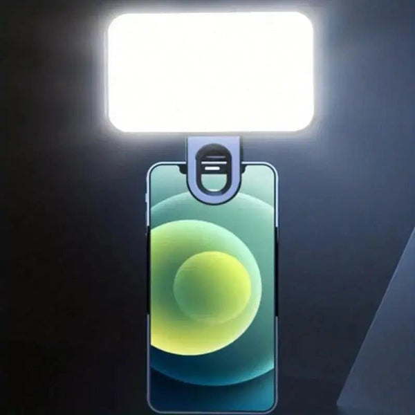 Mobile Phone Clip-On LED Light - LED High Power Rechargeable Clip Fill Video Light